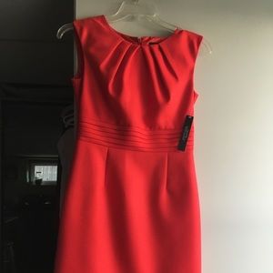 New Tahiari orange office dress!
